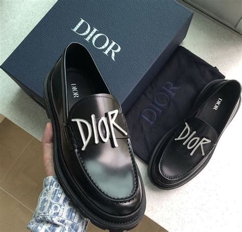 christian dior men's loafers|authentic christian dior loafers.